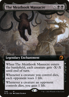 The Meathook Massacre (Extended Art) (348) [Innistrad: Midnight Hunt] foil - Deck Out Gaming