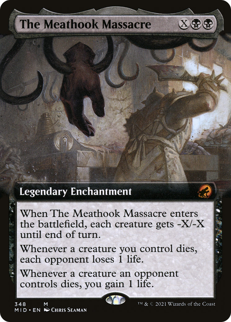 The Meathook Massacre (Extended Art) (348) [Innistrad: Midnight Hunt] - Deck Out Gaming