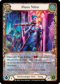Maxx Nitro - HER092 (HER092) [Flesh and Blood: Promo Cards] Cold Foil - Deck Out Gaming