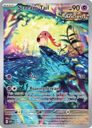 Scream Tail - 065 (65) (Sealed) [SV: Scarlet & Violet Promo Cards] Holofoil - Deck Out Gaming