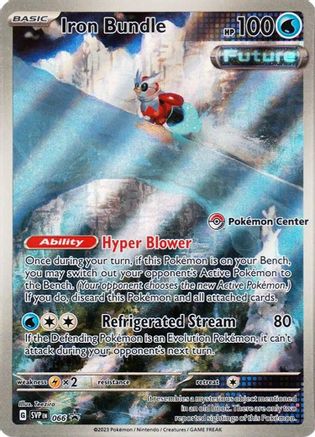 Iron Bundle - 066 (Pokemon Center Exclusive) (66) [SV: Scarlet & Violet Promo Cards] Holofoil - Deck Out Gaming
