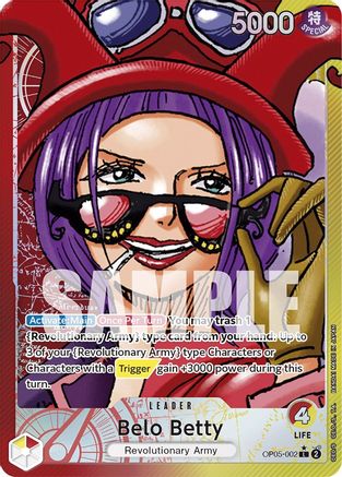 Belo Betty (002) (Alternate Art) (OP05-002) [Awakening of the New Era] Foil