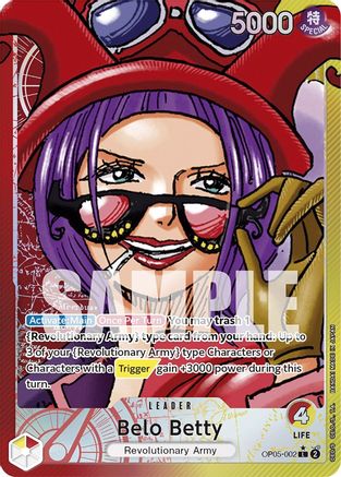 Belo Betty (002) (Alternate Art) (OP05-002) [Awakening of the New Era] Foil - Deck Out Gaming