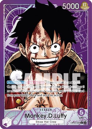 Monkey.D.Luffy (060) (Alternate Art) (OP05-060) [Awakening of the New Era] Foil - Deck Out Gaming