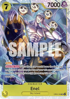 Enel (100) (OP05-100) [Awakening of the New Era] Foil - Deck Out Gaming