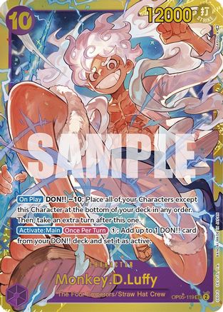 Monkey.D.Luffy (119) (OP05-119) [Awakening of the New Era] Foil - Deck Out Gaming