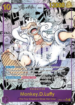 Monkey.D.Luffy (119) (Alternate Art) (Manga) (OP05-119) [Awakening of the New Era] Foil - Deck Out Gaming