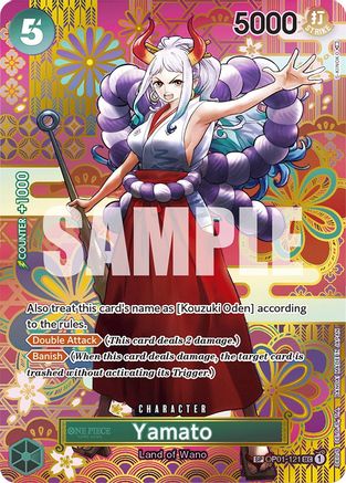 Yamato (SP) (OP01-121) [Awakening of the New Era] Foil - Deck Out Gaming