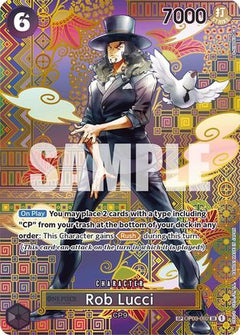 Rob Lucci (092) (SP) (OP03-092) [Awakening of the New Era] Foil - Deck Out Gaming