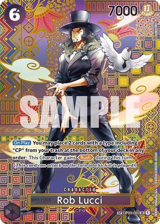 Rob Lucci (092) (SP) (OP03-092) [Awakening of the New Era] Foil - Deck Out Gaming