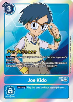 Joe Kido (BT14-083) [Blast Ace Pre-Release Cards] Foil - Deck Out Gaming