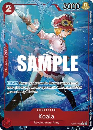 Koala (Alternate Art) (OP05-006) [Awakening of the New Era] Foil - Deck Out Gaming