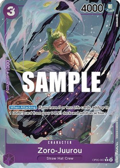 Zoro-Juurou (Alternate Art) (OP05-067) [Awakening of the New Era] Foil - Deck Out Gaming