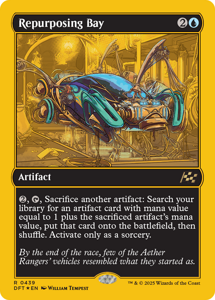 Repurposing Bay (First-Place Foil) (439) [Aetherdrift] foil - Deck Out Gaming