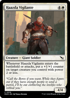 Haazda Vigilante (18) [Murders at Karlov Manor] - Deck Out Gaming