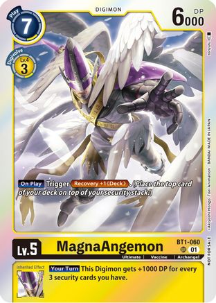 MagnaAngemon - BT1-060 (Blast Ace Double Pack Set) (BT1-060) [Release Special Booster] Foil - Deck Out Gaming