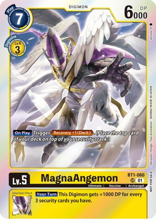MagnaAngemon - BT1-060 (Blast Ace Double Pack Set) (BT1-060) [Release Special Booster] Foil - Deck Out Gaming