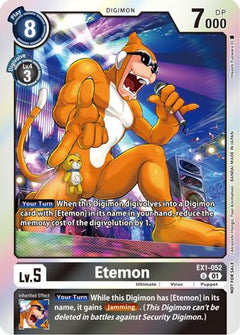 Etemon (Blast Ace Double Pack Set) (EX1-052) [Classic Collection] Foil - Deck Out Gaming