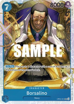 Borsalino (OP05-051) [Awakening of the New Era] Foil - Deck Out Gaming