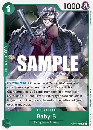 Baby 5 (034) (OP05-034) [Awakening of the New Era] Foil - Deck Out Gaming