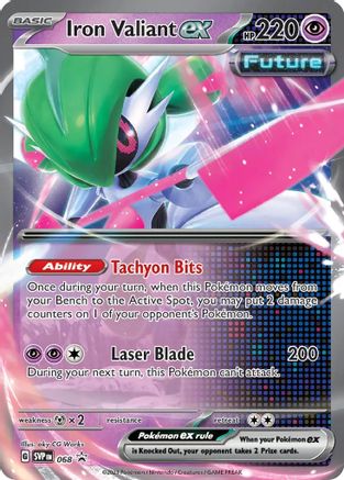 Iron Valiant ex - 068 (68) [SV: Scarlet & Violet Promo Cards] Holofoil - Deck Out Gaming