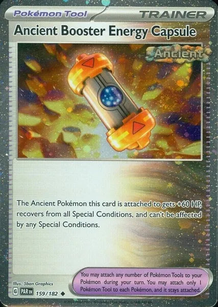 Ancient Booster Energy Capsule (159) (Cosmos Holo) [SV04: Paradox Rift]