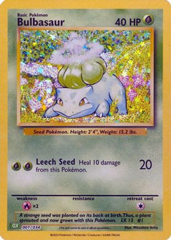 Bulbasaur (1) [Trading Card Game Classic] Holofoil - Deck Out Gaming