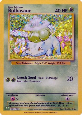 Bulbasaur (1) [Trading Card Game Classic] Holofoil - Deck Out Gaming