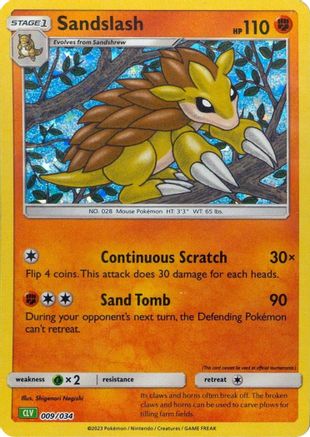 Sandslash (9) [Trading Card Game Classic] Holofoil - Deck Out Gaming