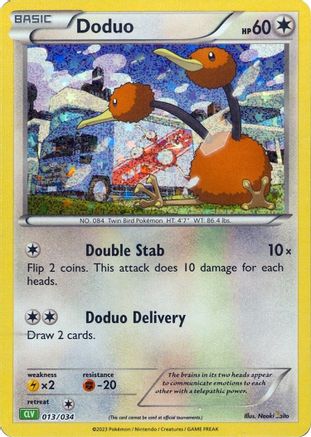 Doduo (13) [Trading Card Game Classic] Holofoil - Deck Out Gaming