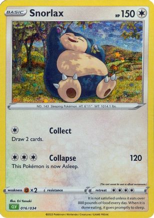 Snorlax (16) [Trading Card Game Classic] Holofoil - Deck Out Gaming