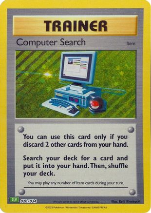 Computer Search (CLV) (20) [Trading Card Game Classic] Holofoil - Deck Out Gaming