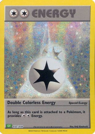 Double Colorless Energy (CLV) (32) [Trading Card Game Classic] Holofoil - Deck Out Gaming