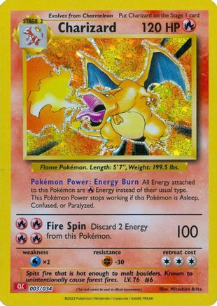 Charizard (3) [Trading Card Game Classic] Holofoil - Deck Out Gaming