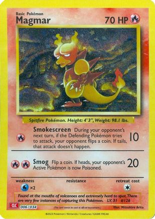 Magmar (6) [Trading Card Game Classic] Holofoil - Deck Out Gaming