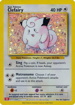 Clefairy (13) [Trading Card Game Classic] Holofoil - Deck Out Gaming