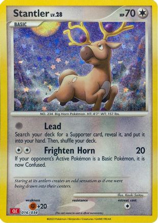 Stantler (16) [Trading Card Game Classic] Holofoil - Deck Out Gaming