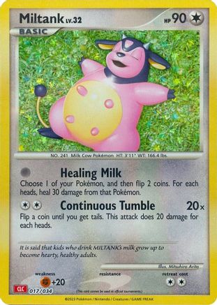 Miltank (17) [Trading Card Game Classic] Holofoil - Deck Out Gaming