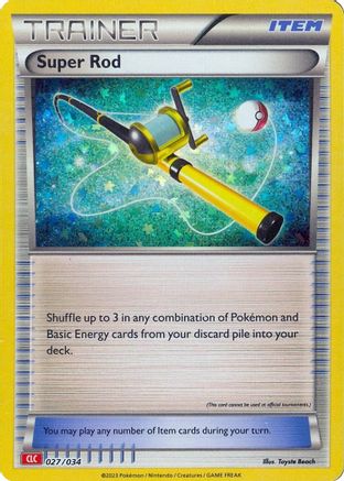 Super Rod (CLC) (27) [Trading Card Game Classic] Holofoil - Deck Out Gaming
