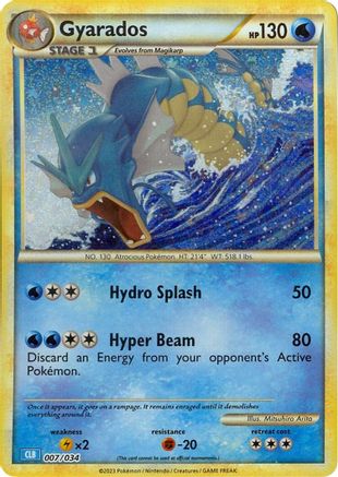 Gyarados (7) [Trading Card Game Classic] Holofoil - Deck Out Gaming