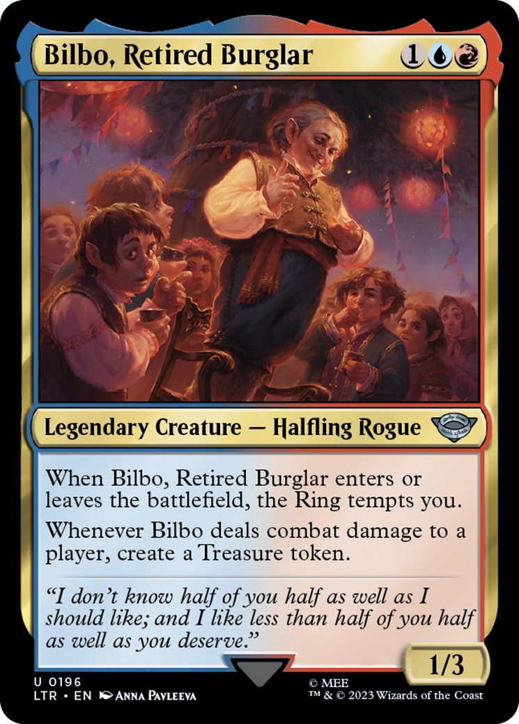 Bilbo, Retired Burglar (196) [The Lord of the Rings: Tales of Middle-earth] - Deck Out Gaming
