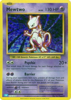 Mewtwo (14) [Trading Card Game Classic] Holofoil - Deck Out Gaming