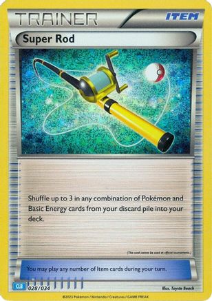 Super Rod (CLB) (28) [Trading Card Game Classic] Holofoil - Deck Out Gaming