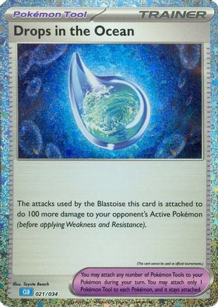 Drops in the Ocean (21) [Trading Card Game Classic] Holofoil - Deck Out Gaming