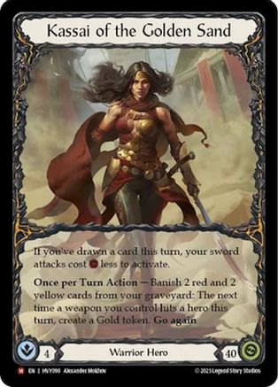 Kassai of the Golden Sand (HVY090) [Heavy Hitters] - Deck Out Gaming