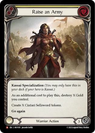 Raise an Army (HVY105) [Heavy Hitters] - Deck Out Gaming