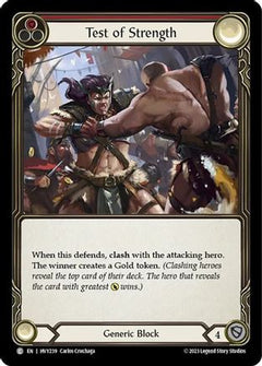 Test of Strength (HVY239) [Heavy Hitters] Rainbow Foil - Deck Out Gaming