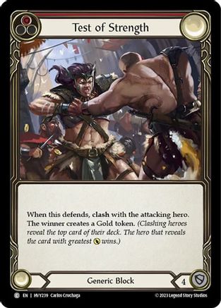 Test of Strength (HVY239) [Heavy Hitters] - Deck Out Gaming