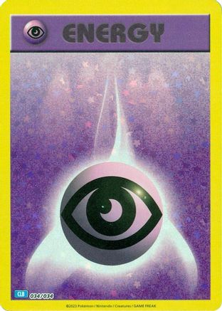 Basic Psychic Energy (34) [Trading Card Game Classic] - Deck Out Gaming