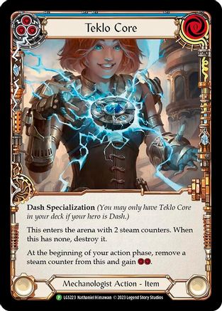 Teklo Core - LGS223 (LGS223) [Flesh and Blood: Promo Cards] Cold Foil - Deck Out Gaming